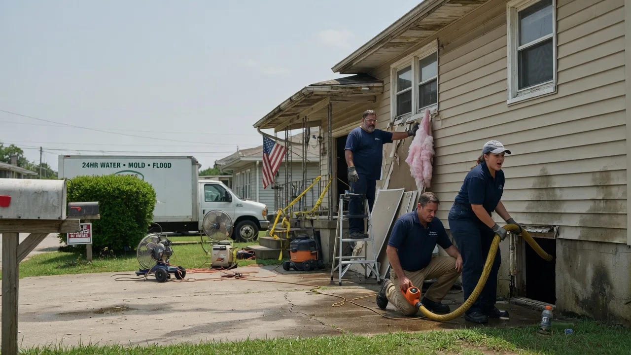 Water Damage Repair in Hartline, WA near me